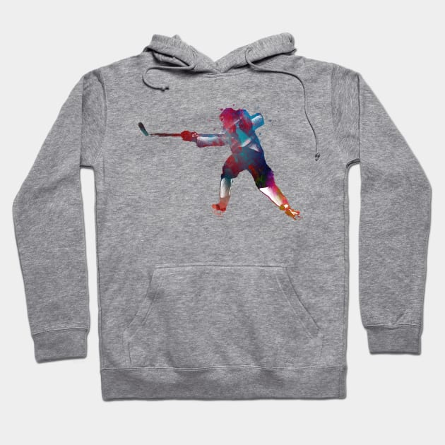 hockey player #hockey #sport Hoodie by JBJart